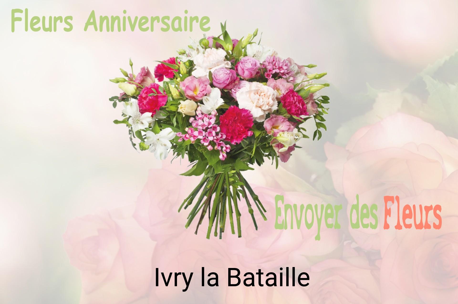 Bouquet de fleurs d’anniversaire livré à Ivry-la-Bataille