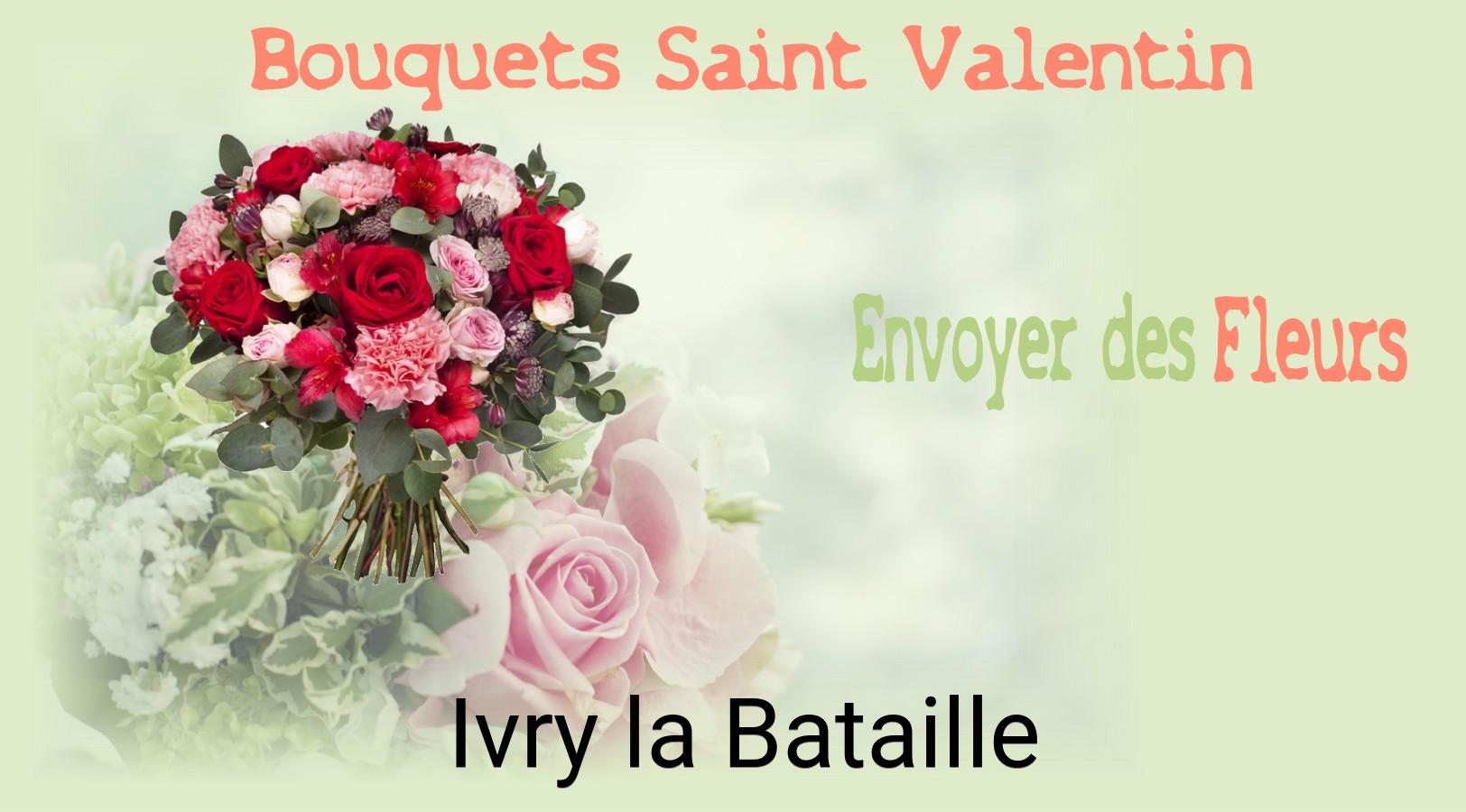 Roses de Saint-Valentin livrées à Ivry-la-Bataille